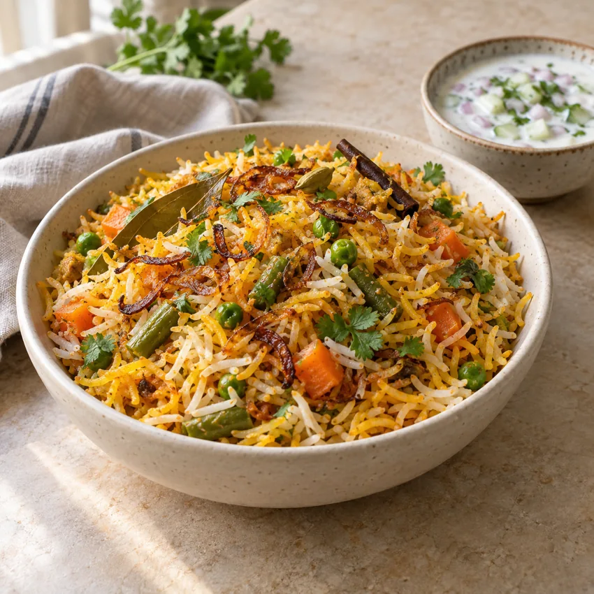 Vegetable Biryani